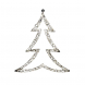 Albero luminoso H54cm 200 nanoled