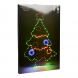 Albero luminoso 210 LED Luci multicolor 80 cm