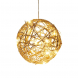 Sfera luminosa di Natale Champagne Luci led Bianco caldo