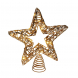 Puntale per albero stella LED bianco caldo