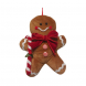 Decorazione appendibile pan di zenzero con bastoncino Candy Cane