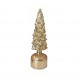 Albero dorato rotante H29 cm in vetro