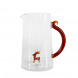 Caraffa 1,5L in vetro borosilicato con soggetto NATALE WD Lifestyle