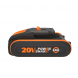 Batteria Worx PowerShare 20V MAX 2.0Ah con indicatore LED di carica