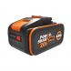 Batteria Worx PowerShare PRO 20V MAX 4.0Ah con Indicatore LED di Carica