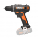 Trapano Avvitatore a batteria Worx 20V 30Nm – con Luce LED (senza batteria)