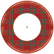 Piatti maxi Modern Scottish - 6 pezzi, 33 cm