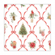 Tovaglioli 3 veli Christmas Fantasy - 16 pezzi, 33 x 33 cm