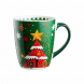 Mug natalizia Albero verde in porcellana 430 ml