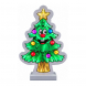 Albero di Natale luminoso effetto infinity H 22 cm