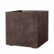 Fioriera Cubo Millennium Deroma Marrone