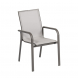 Sedia Stone con braccioli impilabile