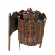 Verdemax bordo ornamentale in rotolo di salice 190 x 40 cm