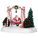 Altalena di babbo natale Santa swing Lemax