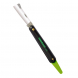 Coltello per innesto a lama dritta con penna in abs e acciaio