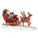 Slitta di Babbo Natale Santa's Sleigh personaggi Lemax