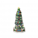 Albero di Natale Majestic Christmas Tree Lemax luci accese