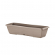 Fioriera Terrae Plastecnic 100 cm con sottovaso integrato Beige