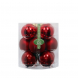 Palline natalizie di vetro sangue d'oca Inge 12pz