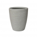Tronco conico Shabby rigato in plastica Telcom